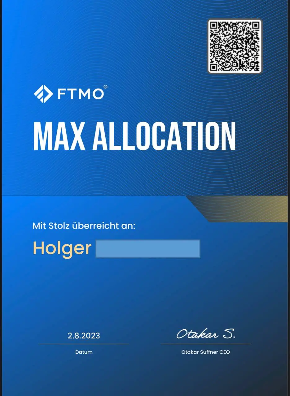 ELALIHOLDING Nachweis – Holer Max Allocation